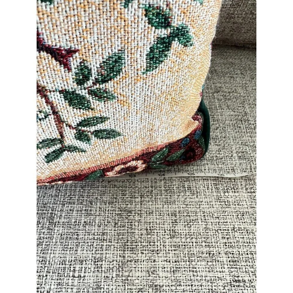 Bird Houses Tapestry Throw Pillow Country Cottage Farmhouse Rustic Decorative